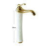 Vòi lavabo nóng lạnh đồng mạ vàng Juno sofa Teady VCT- 228B 